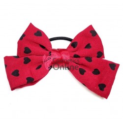 Accesoriu pentru decor par cu elastic TRD045EE Rose cu Inimoare